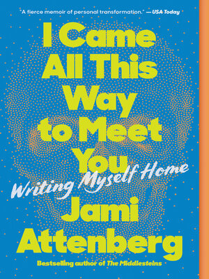 cover image of I Came All This Way to Meet You